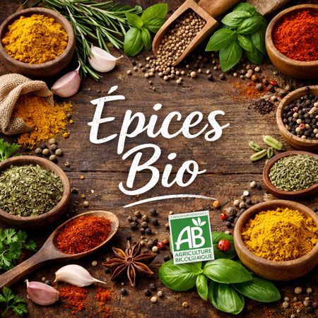 Image de la catégorie Épices biologiques